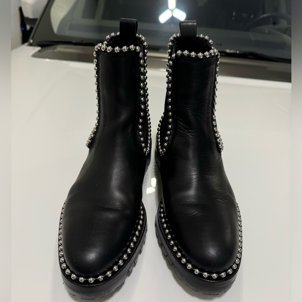 Alexander Wang Flat Leather Boots